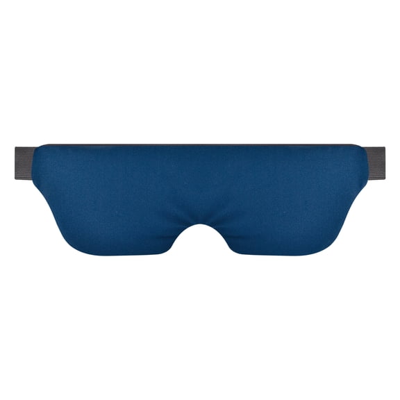 HealthTouch Weighted Eye Mask with Cooling Gel Pad, Ultra Soft and Skin-Friendly - Blue