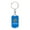 Dog Tag with Swivel Keychain (Gold), variant on Oklahoma State Flag Dog Tag Keychain Stainless Steel Silver Tone or Gold Tone