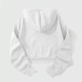 thumbnail image 5 of Neewe Women’s 2026 Fall Plain Long Sleeve Hoodie Pullover Sweatshirt Lightweight Casual Tops Blouse, 5 of 5