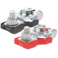 thumbnail image 2 of Car Terminal Clamps Galvanized Battery Connector Clips 2pcs for Easy Installation Secure Test Clips for Vehicle Battery Terminals, 2 of 4