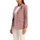 thumbnail image 4 of INSPIRE CHIC Blazer de Doble Botón de Manga Larga con Solapa para Oficina de Mujeres Rosa S, 4 of 6
