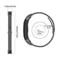 thumbnail image 3 of Stainless Steel Replacement Band for Smart Wristband Accessories Durable Three Link Design with Rainbow Gradient Finish Universal Compatibility, 3 of 4