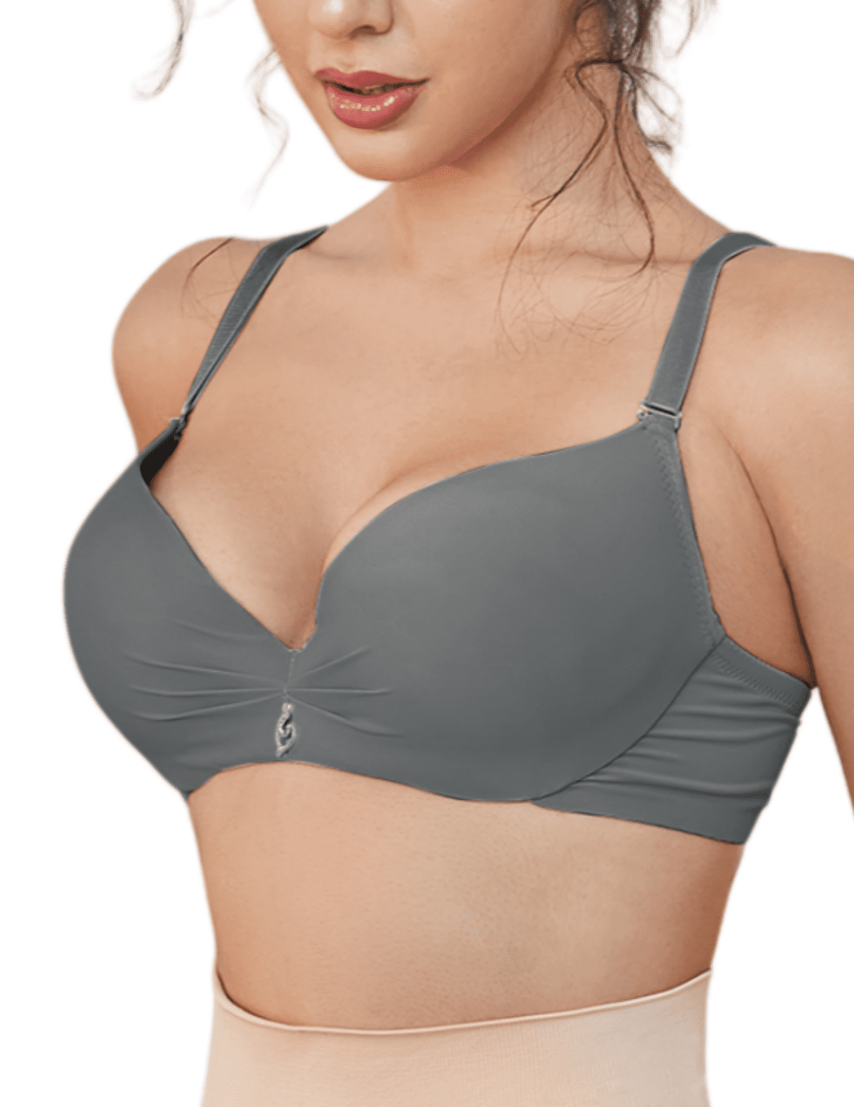 GAI YI 38B Bras for Women 6 Pack Underwire Full Coverage Bra, black lace bra,Everyday Bras with 6 colors