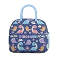 thumbnail image 2 of Womens DarkBlue Cartoon Dinosaurs Rainbow Volcanoes Pattern Lunch Box for Work,Insulated Lunch Bag for Women,Loncheras Para Mujer,Leakproof Adult Lunch Bag for Work,Beach,Travel,Picnic,Camping, 2 of 7