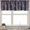 thumbnail image 3 of Ambesonne Floral Valance & Curtain, Doodle Daisy Blossoms, 55"x30", Multicolor, 3 of 6