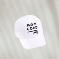 thumbnail image 2 of Infant and Toddler Letter Embroidery Baby Baseball Cap Outdoor Travel Sun Hat, 2 of 9
