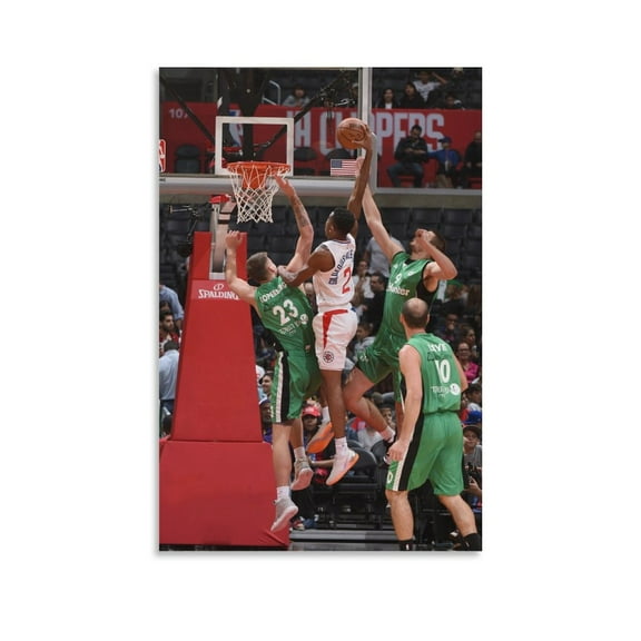 Shai Gilgeous-Alexander Poster Canvas Poster Posters Art Print Wall Photo Paint Poster Hanging Picture Family Bedroom Decor Gift 12x18inch(30x45cm)