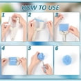 thumbnail image 4 of Wood Pom Pom Maker Kit Floral White 10.35~18.5x5.7~10.35x0.6cm 3pcs/set, 4 of 6