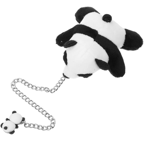 HONITANO 1Pcs Plush Metal Cartoon Panda Shape Shoe Lace Charm Sneaker Accessories for Women Youth 30x8.5in