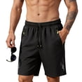 thumbnail image 2 of YOUYEDIAN Gym Shorts Men Casual Loose Running Beach Shorts, 2 of 4