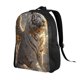 thumbnail image 2 of Disketp Golden White Tiger Mochila Unisex de Apertura Lateral Completa, Mochila para Laptop para Escuela, Trabajo y Viajes, 2 of 8