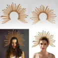 thumbnail image 4 of Lace-up Crown Hair Band Pure-color Stylish Hair Tie for Hair Fixing, 4 of 5