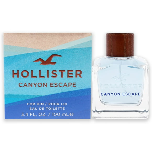 Évasion de Canyon par Hollister pour les Hommes - 3,4 oz EDT Spray