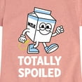 thumbnail image 3 of Instant Message - Totally Spoiled - Toddler And Youth Girls Short Sleeve Graphic T-Shirt, 3 of 7