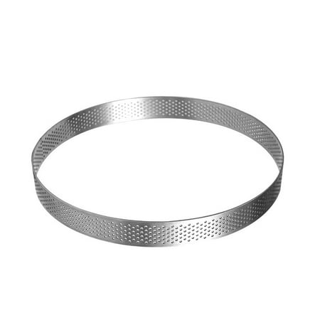 

Stainless Steel Round Shaped Cake Moulds Tart Ring Punching Cake Rings 9 Sizes
