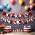 thumbnail image 3 of Spider-Man Happy Birthday Banner Birthday Party Supplies Decorations Anime Themed Birthday Party Backdrop, 3 of 3