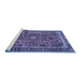 thumbnail image 2 of Ahgly Company Machine Washable Indoor Rectangle Persian Blue Traditional Area Rugs, 5' x 7', 2 of 4