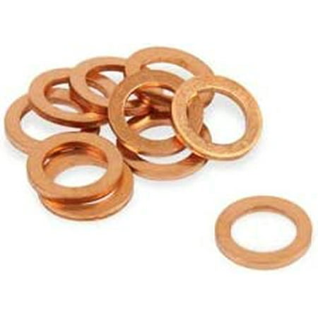 

Copper Crush Washers - 10 Pack - 10Mm