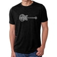 thumbnail image 1 of LA Pop Art Men's Premium Blend Word Art T-shirt - Blues Legends, 1 of 2