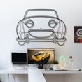 thumbnail image 5 of LaModaHome 1961 Bugeye Sprite Metal Silhouette Wall Art, 5 of 5