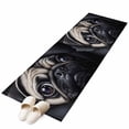 thumbnail image 2 of 2'x6' Rug Runners for Hallways Kitchen, Cute Dog Non Slip Entryway Beside Floor Carpet Runner, Black Pet Retro Picture Washable Laundry Room Bedroom Throw Rugs Mat for Family Pet, 2 of 8