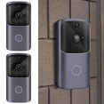 thumbnail image 1 of 2 Juegos De Timbre De Video 720P WIFI Inalámbrico De Timbre De Puerta De Casa De Por Infrarrojos Soledad Cámara WIFI inteligente, 1 of 10