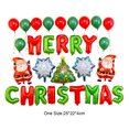 thumbnail image 6 of Manunclaims 1 Set Balloon Set Anti-fading High Elasticity Easy to Assemble Snowflake Tree Letters Balloon Decoration for Party, 6 of 8