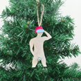 Jiledu 1/2/3Pcs Funny Money Holder Ornament Christmas Tree Decorations