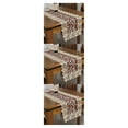 thumbnail image 2 of relayinert Comfortable Crochet Lace Table Runner For Easy Care Wedding Easy Wash Fitting wine red 40*200cm 3Set, 2 of 6