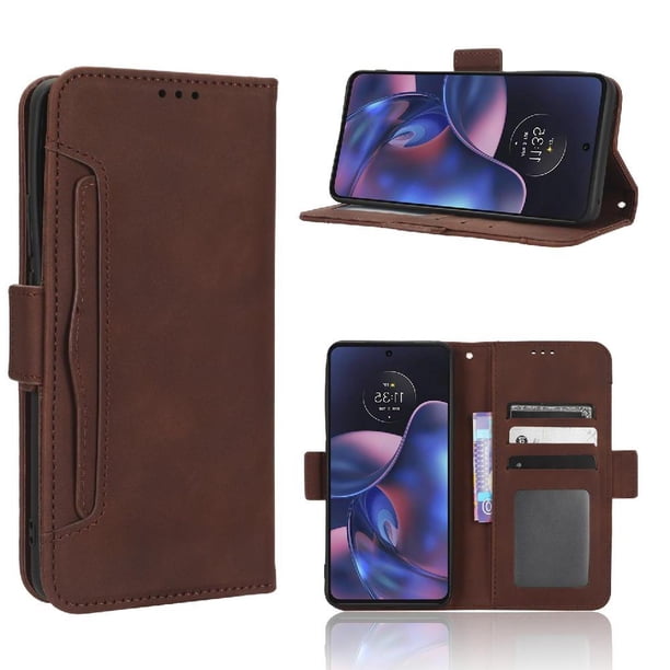 Funda Tipo Billetera GANGXUN para Motorola EDGE 2022 – Tapa Flip con Tarjetero