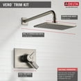thumbnail image 5 of Delta Vero Monitor® 17 Series Shower Trim in Stainless T17253-SS, 5 of 5