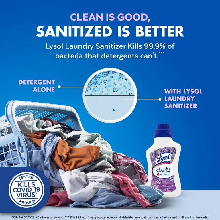 Lysol Laundry Sanitizer Additive, Sanitizing Liquids for