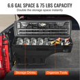 thumbnail image 5 of Lockable Truck Bed Storage Box 6.6 Gal 25 L ABS Wheel Well Tool Box Waterproof Durable Swing Case with Password Padlock Compatible with Ford F-150 2015-2021 Drivers Side Left, 5 of 7