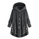 thumbnail image 3 of Chaquetas y abrigos casuales con capucha de manga larga para mujer, blusas con botones de talla grande, cárdigan holgado con capucha, abrigo de lana, chaqueta de invierno para mujer, 3 of 6