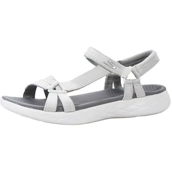 Skechers Sport Sandals for Women - On The Go 600 Brilliancy, Lightweight Comfort, Goga Max Footbed, 5gen
