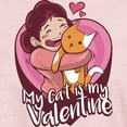 thumbnail image 3 of CafePress - My Cat Is My Valentine T Shirt - Women's Classic T-Shirt, 3 of 4