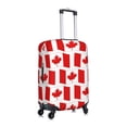 thumbnail image 3 of Uemuo Canada Printed Washable Luggage Cover - Fashion Suitcase Protector Fits 18-32 Inch Luggage -Small, 3 of 9