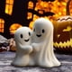 thumbnail image 1 of Fiudx Figura de Fantasma de Halloween, Linda Estatua de Resina, Decoración de Halloween Pintada a Mano, Decoración Festiva para El Hogar o El Jardín, Sorpresa Espeluznante para Los Amantes de Hallowe, 1 of 6