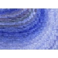 thumbnail image 1 of Ahgly Company Machine Washable Indoor Rectangle Transitional Sky Blue Area Rugs, 4' x 6', 1 of 7