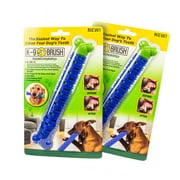 Tekno K-9 Brush Teeth Cleaning Dental Chew Toy for Dogs, 2-Pack