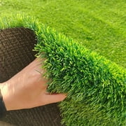 Petoto 3.3ft x 33ft Realistic Artificial Grass Turf Lawn, Indoor Outdoor Garden Lawn Landscape Synthetic Grass Mat Fake Grass Rug, Thick Faux Grass Rug Carpet for Pets