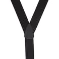 thumbnail image 2 of CTM 1.5 Inch Silky Feel Manhattan Button End Suspenders (Men), 2 of 3