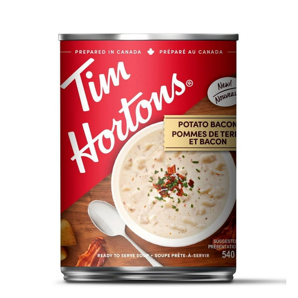 TIM HORTONS POTATO BACON SOUP, 540ML Walmart.ca