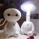 thumbnail image 4 of Lámpara de escritorio recargable, plegable, LED, con diseño de dibujos animados, para dormitorio de estudiantes, Baymax, 10 x 8,4 x 17,5 cm., 4 of 5
