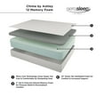 thumbnail image 5 of Signature Design by Ashley 12 Inch Chime Medium Firm Charcoal Gel & Green Tea Infused Memory Foam King Mattress for Pressure Relief, 5 of 9