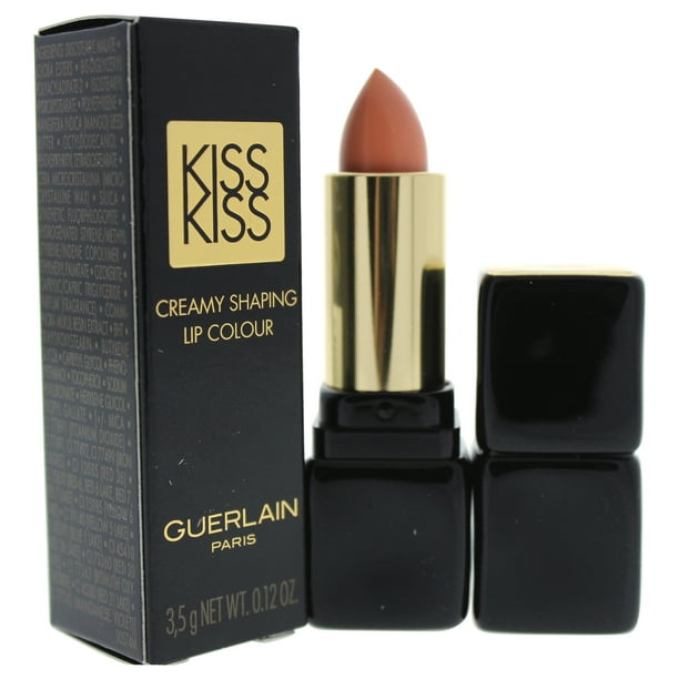 KissKiss Couleur Crème pour les Lèvres - 500 Tombent Nus par Guerlain pour les Femmes - 0.12 oz Rouge à Lèvres