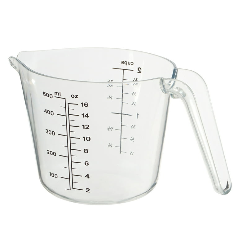 Metric Wonder Measuring Cup 2 Cup 16 oz. Milmour Products Yellow