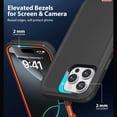 thumbnail image 2 of iPhone 16 Pro Case Cover 3 Layer Rugged / Heavy Duty / Shockproof 6.3" Orange, 2 of 6