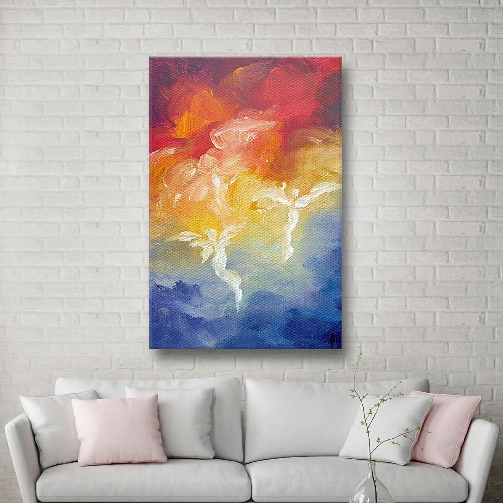 ArtWall Marina Petro "Angels Descending" Gallery-wrapped Canvas