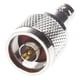 thumbnail image 2 of 6X Conector Recto de Tipo N Macho A Clavija Hembra BNC, 2 of 5